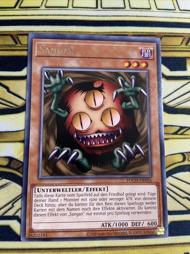 Yugioh sangan toch de026 - yugioh, rare