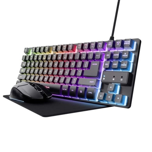 Trust gaming set tastatur maus - set,