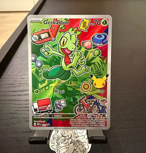 Pokémon tcg geckarbor 055 - 055, de
