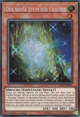 Yugioh der weiße - weiße, stein