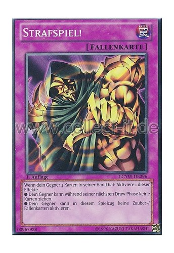 Yugioh lcyw de296 - yugioh, strafspiel!