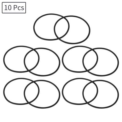 10x langlebig gummi ringe - 10x,